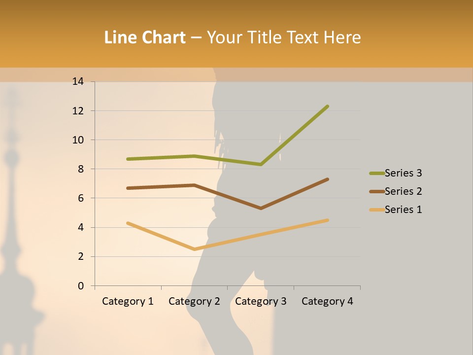 Affliction Calvary Saint PowerPoint Template