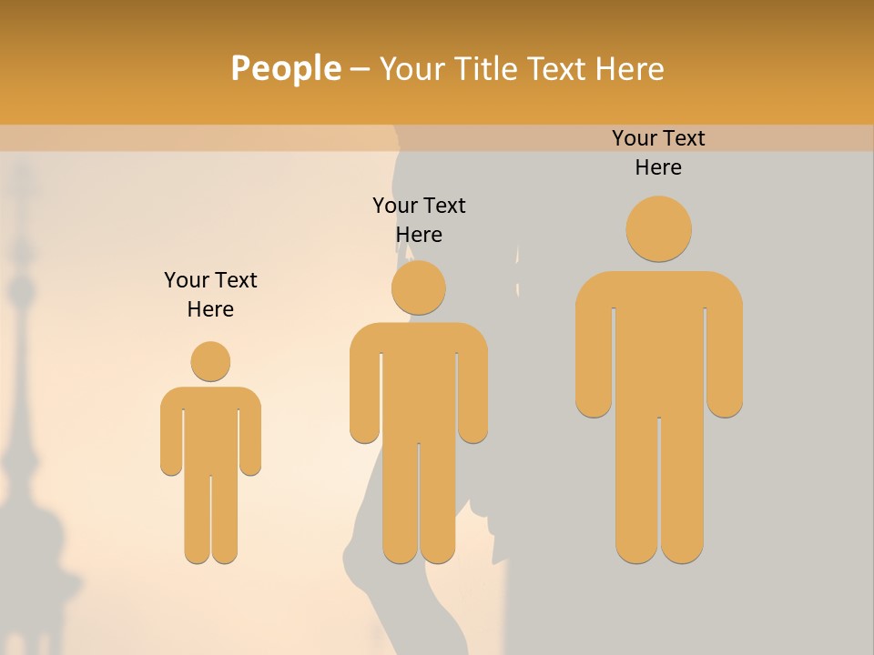 Affliction Calvary Saint PowerPoint Template