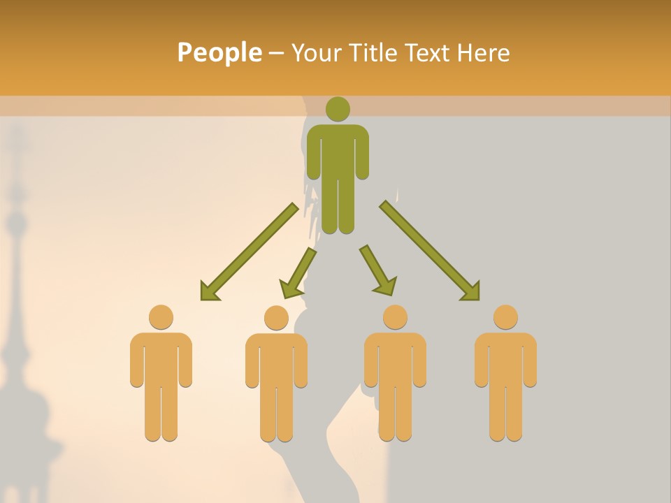 Affliction Calvary Saint PowerPoint Template