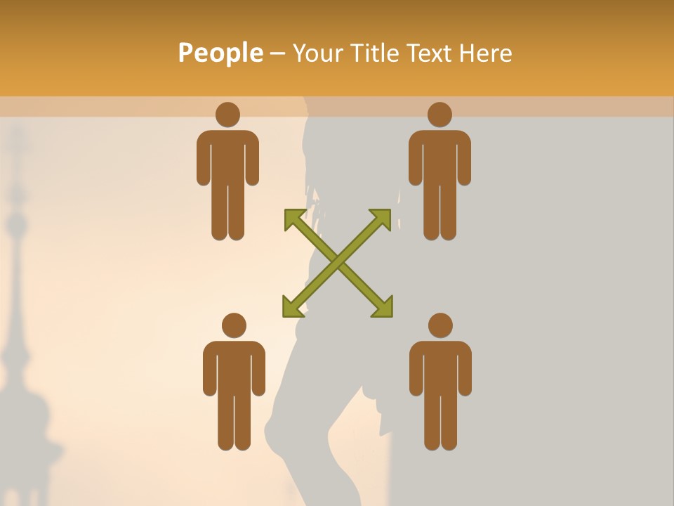 Affliction Calvary Saint PowerPoint Template