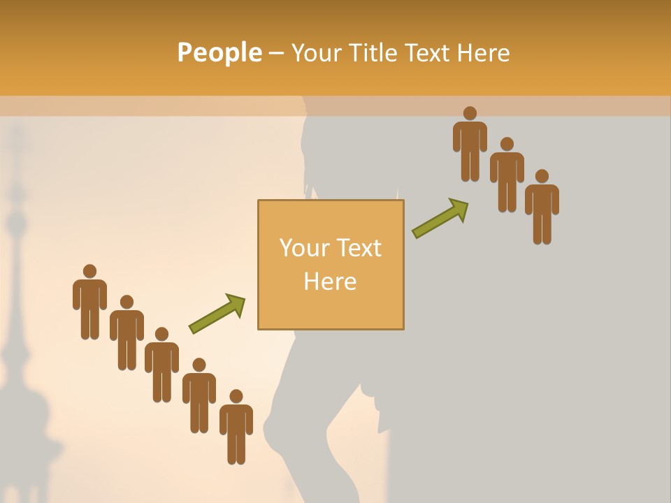 Affliction Calvary Saint PowerPoint Template