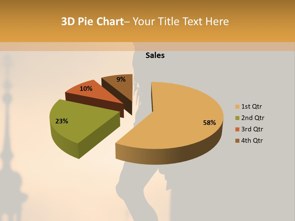 Affliction Calvary Saint PowerPoint Template