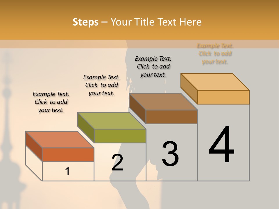 Affliction Calvary Saint PowerPoint Template