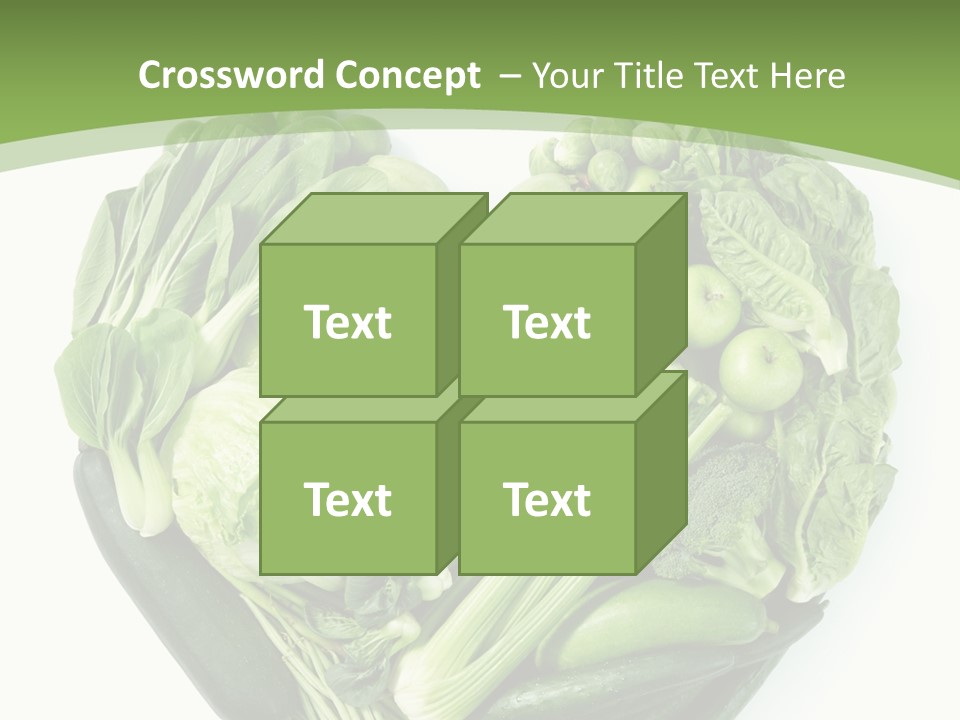 Brussels Love Broccoli PowerPoint Template