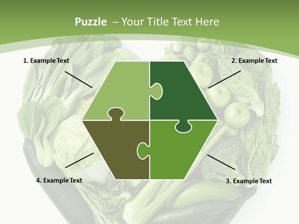 Brussels Love Broccoli PowerPoint Template