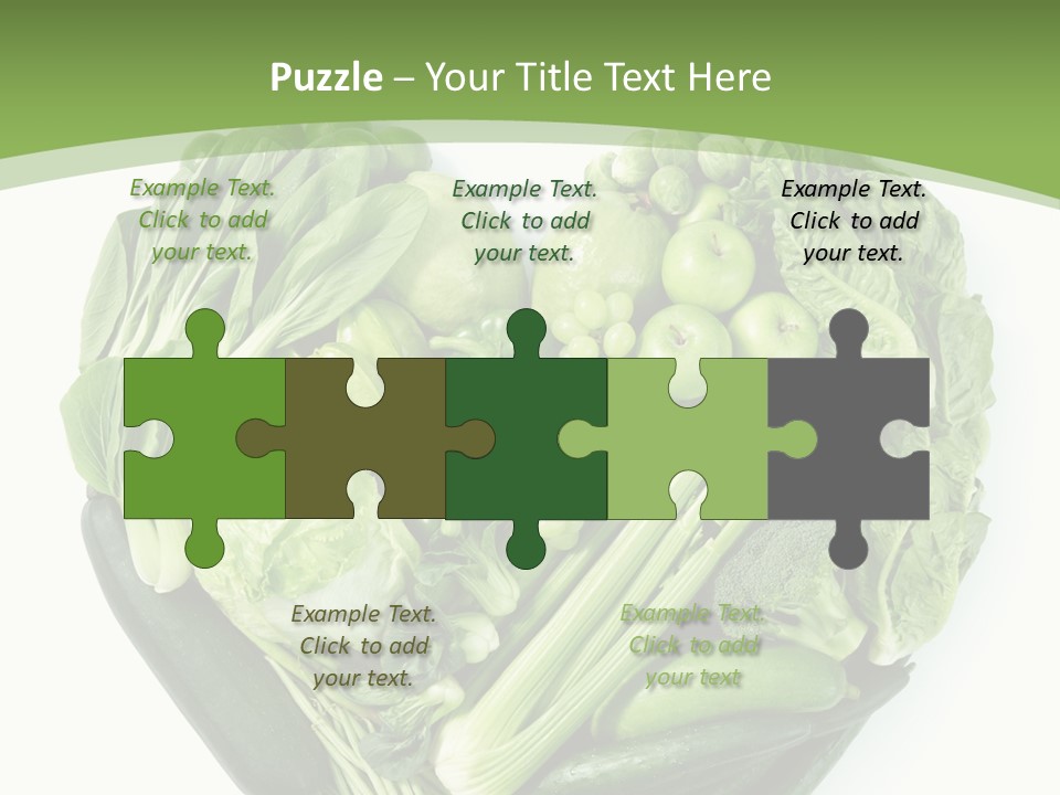 Brussels Love Broccoli PowerPoint Template