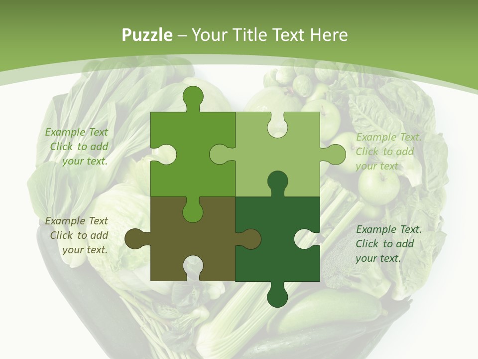 Brussels Love Broccoli PowerPoint Template