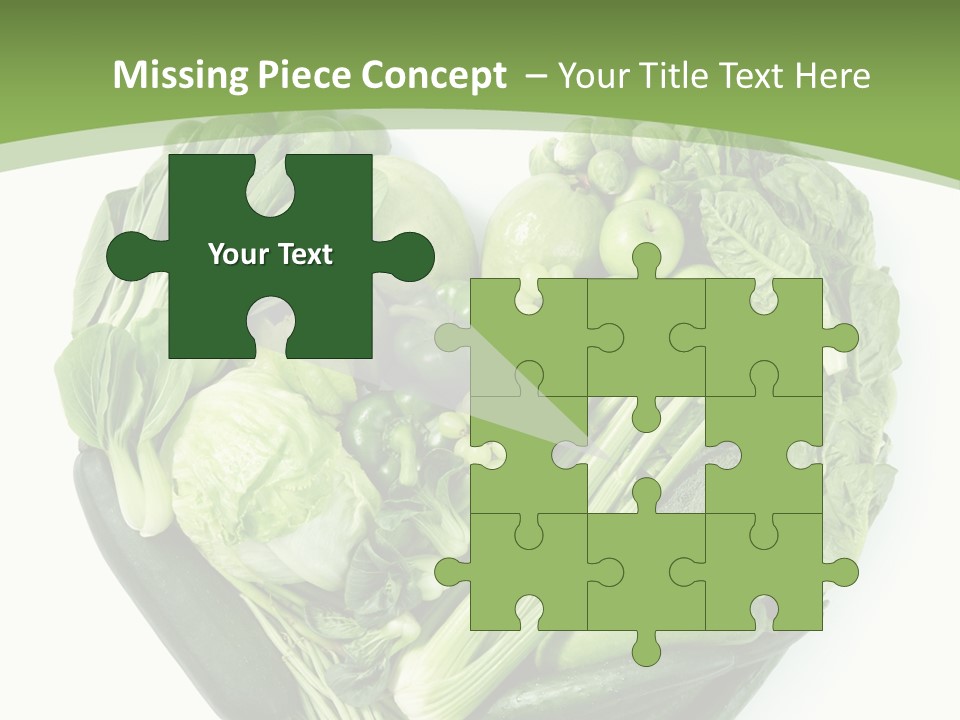 Brussels Love Broccoli PowerPoint Template