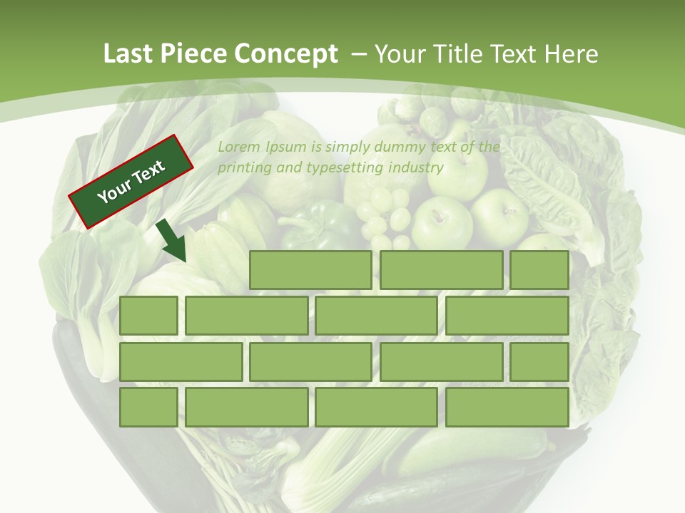Brussels Love Broccoli PowerPoint Template