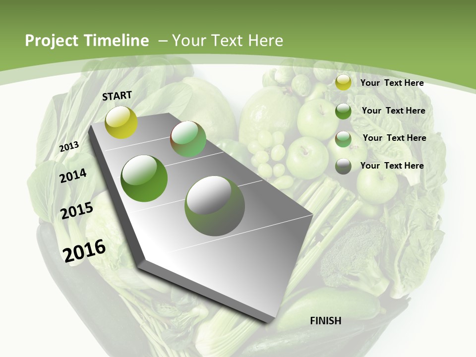 Brussels Love Broccoli PowerPoint Template