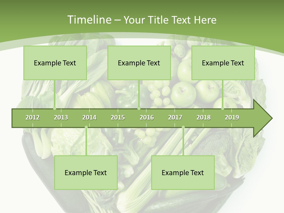 Brussels Love Broccoli PowerPoint Template