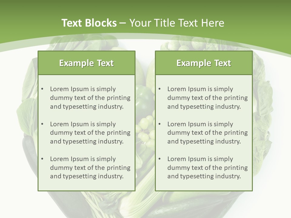 Brussels Love Broccoli PowerPoint Template