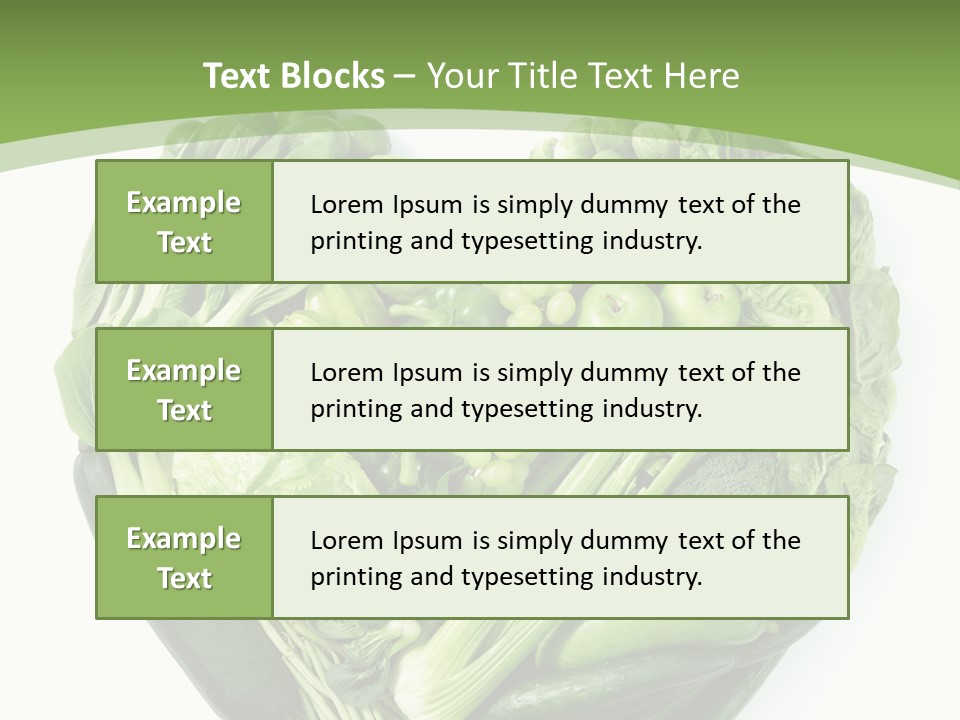Brussels Love Broccoli PowerPoint Template