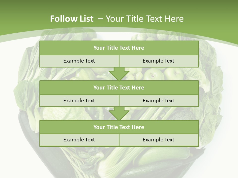 Brussels Love Broccoli PowerPoint Template