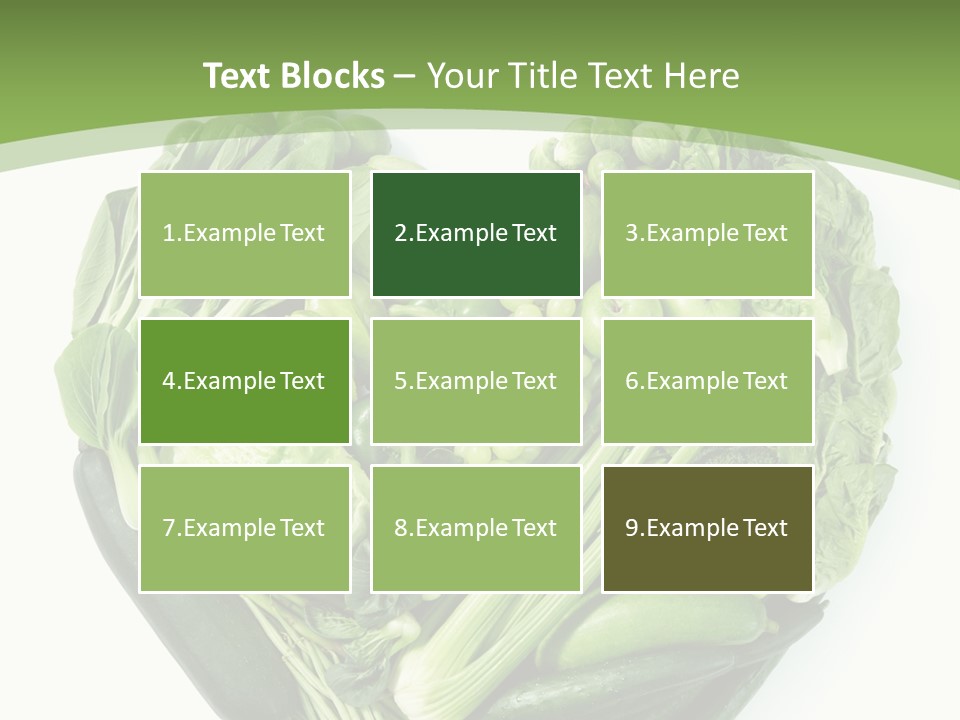 Brussels Love Broccoli PowerPoint Template