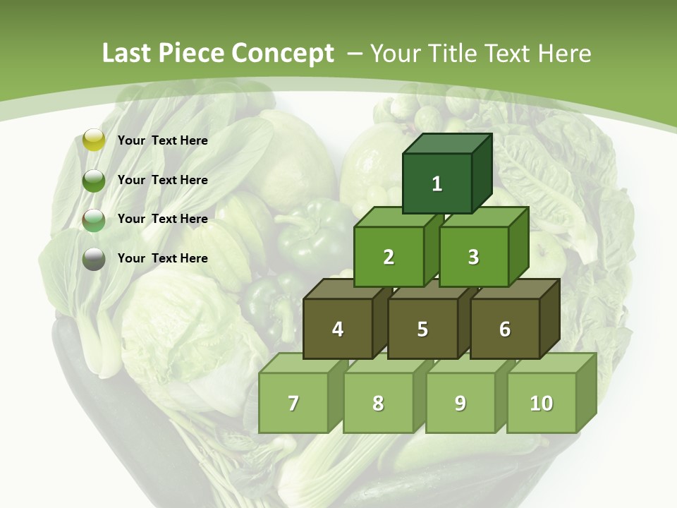 Brussels Love Broccoli PowerPoint Template