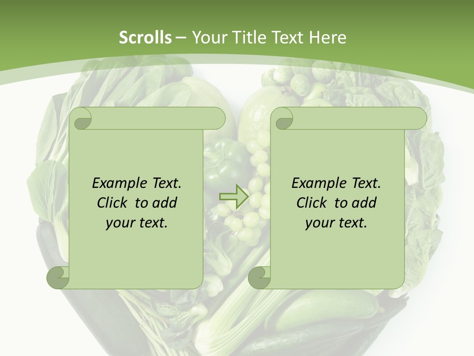 Brussels Love Broccoli PowerPoint Template