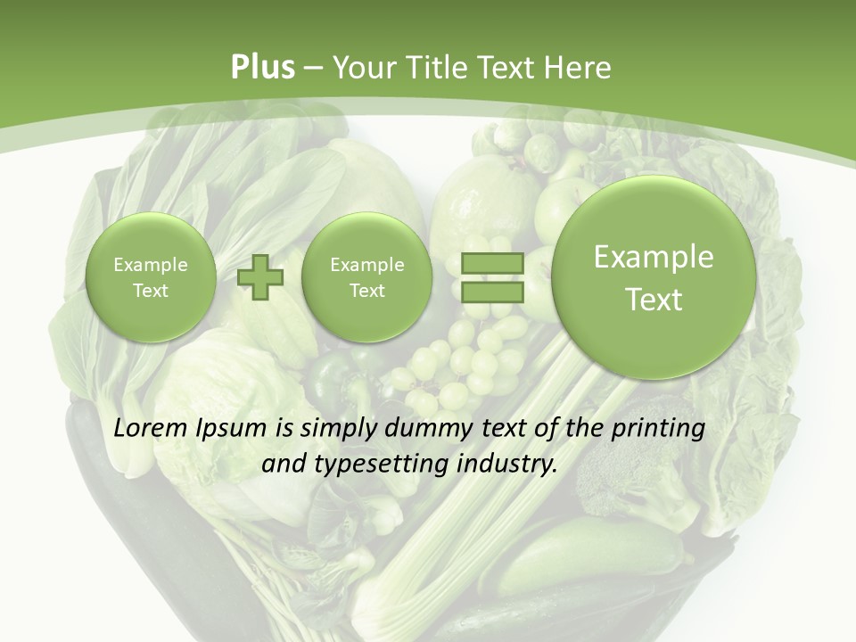 Brussels Love Broccoli PowerPoint Template