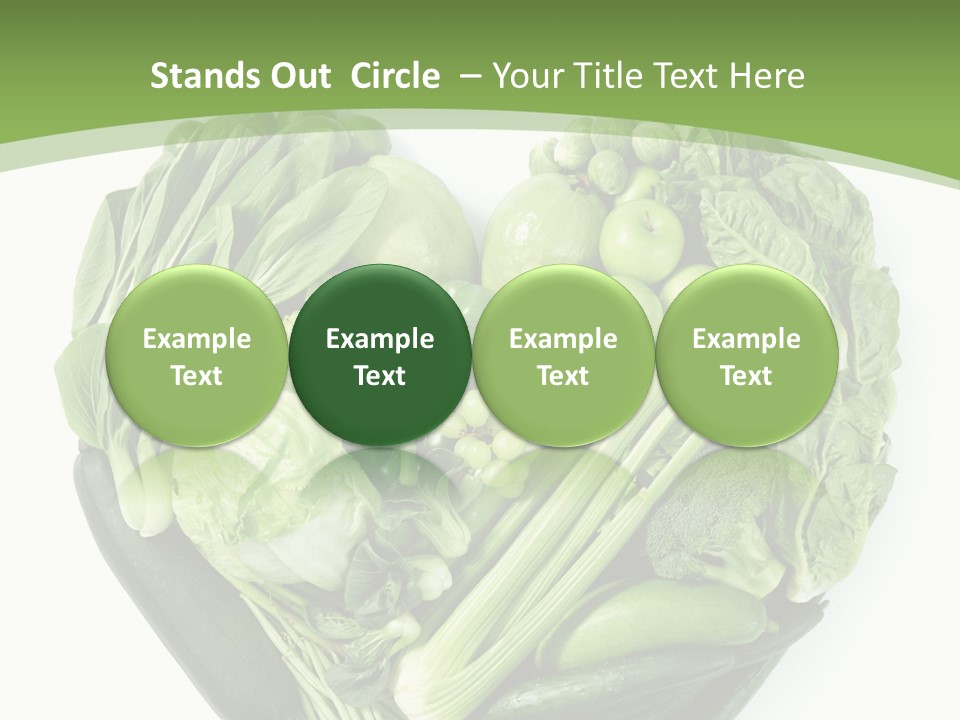 Brussels Love Broccoli PowerPoint Template