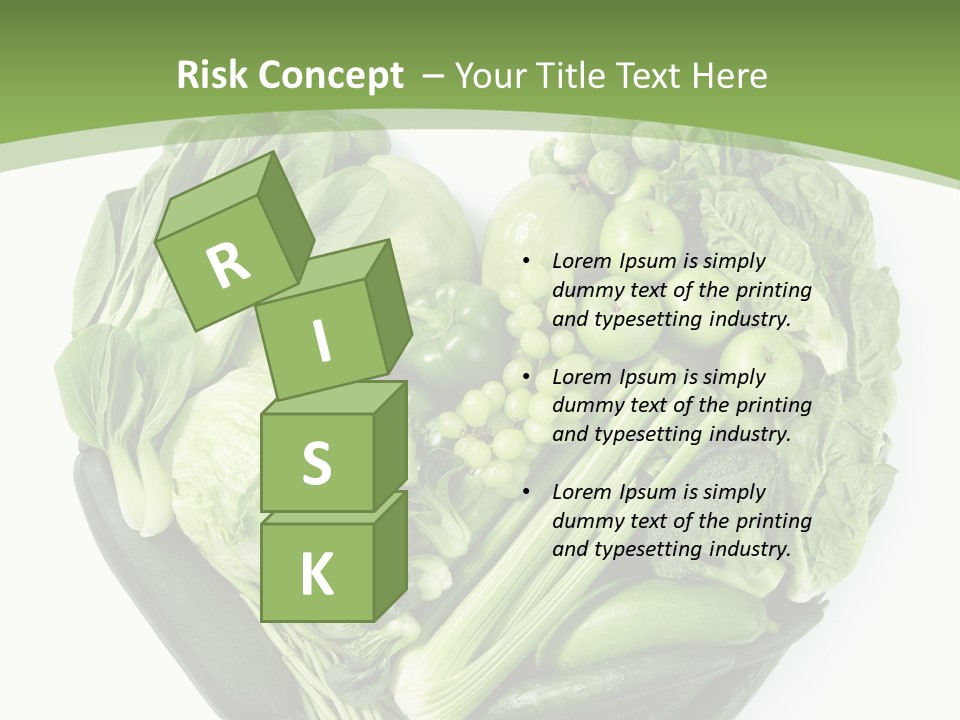 Brussels Love Broccoli PowerPoint Template