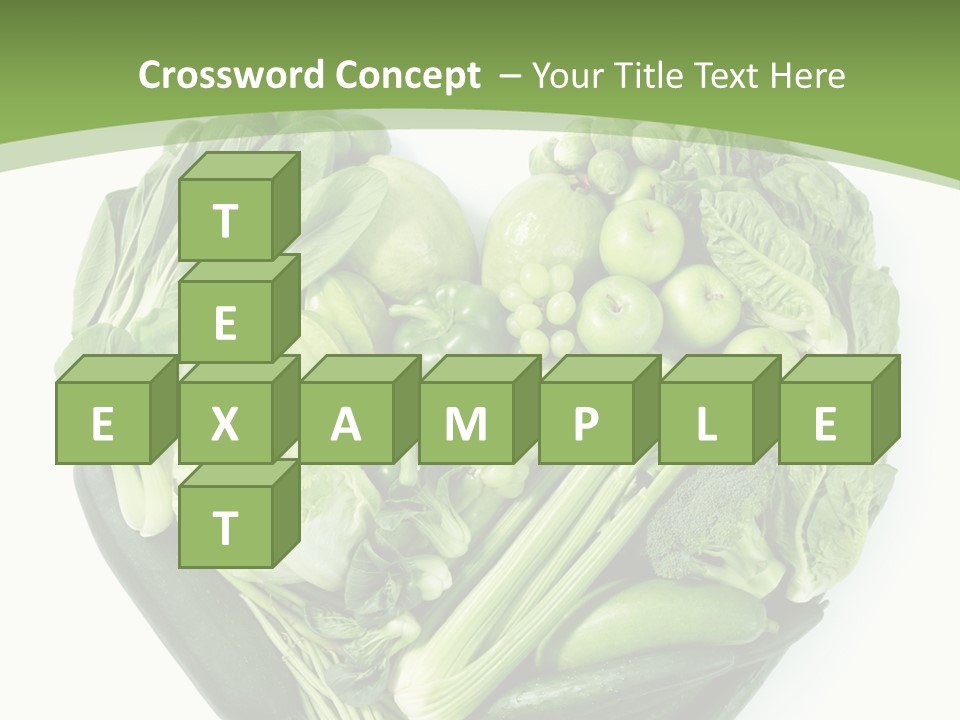 Brussels Love Broccoli PowerPoint Template