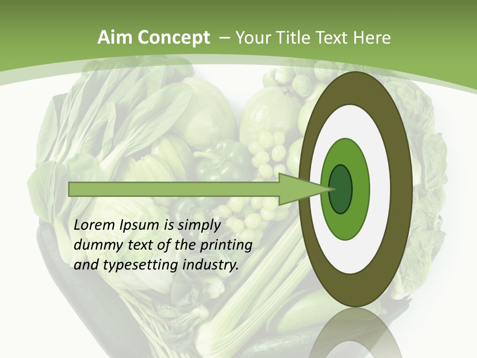 Brussels Love Broccoli PowerPoint Template