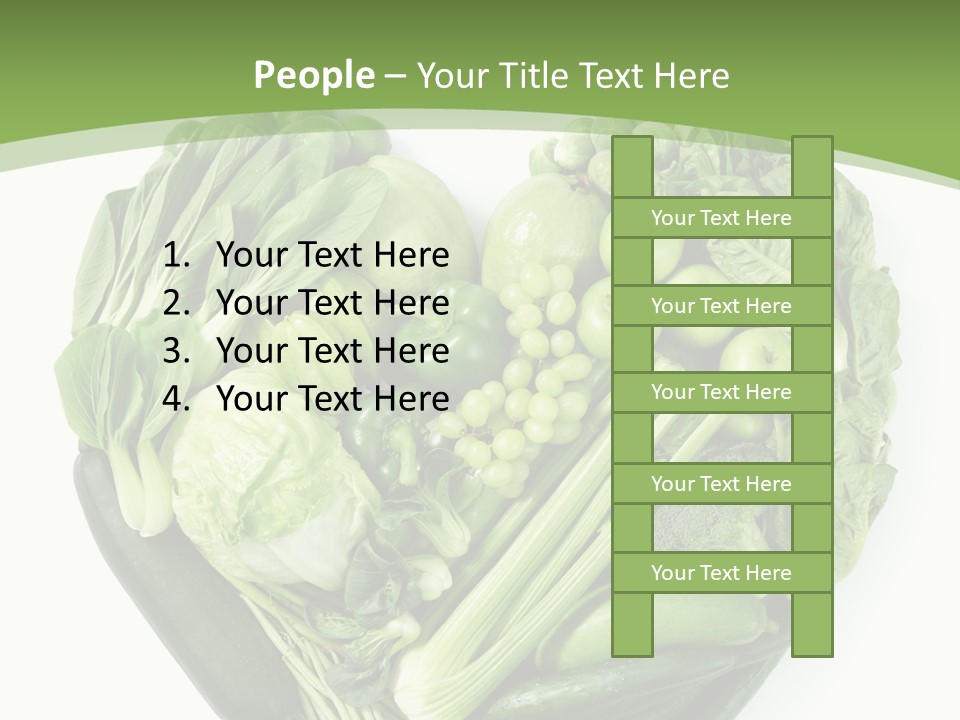 Brussels Love Broccoli PowerPoint Template