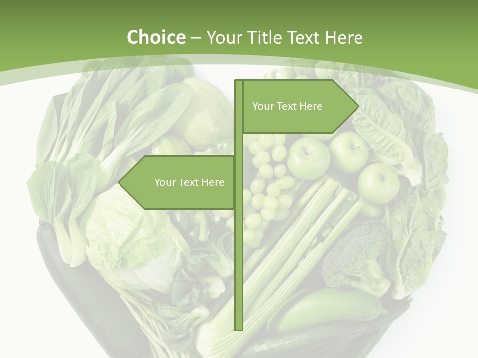 Brussels Love Broccoli PowerPoint Template