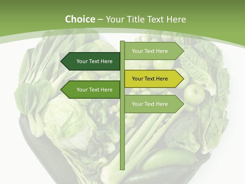 Brussels Love Broccoli PowerPoint Template