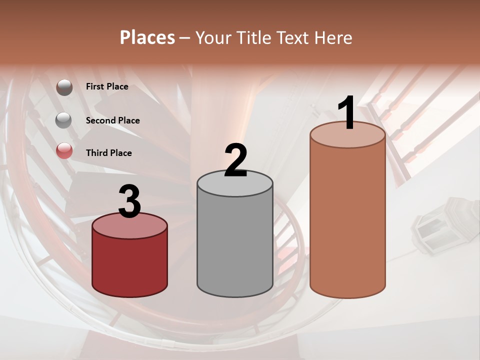 Sunlight Downward Decorate PowerPoint Template