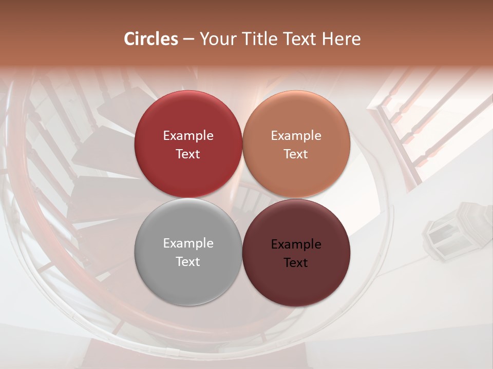 Sunlight Downward Decorate PowerPoint Template