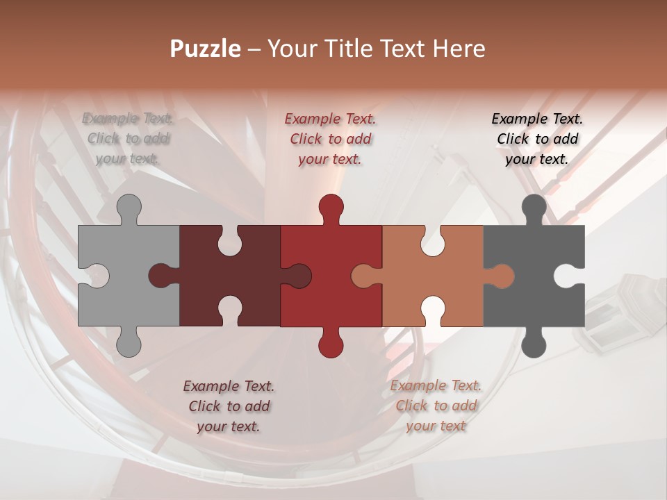 Sunlight Downward Decorate PowerPoint Template