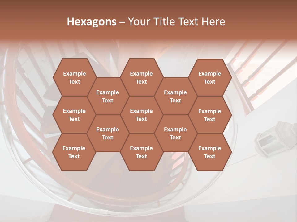 Sunlight Downward Decorate PowerPoint Template