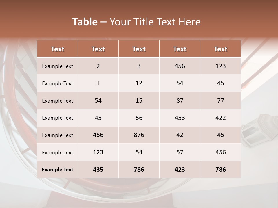 Sunlight Downward Decorate PowerPoint Template