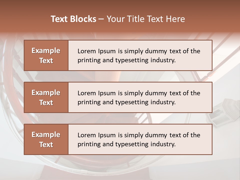 Sunlight Downward Decorate PowerPoint Template