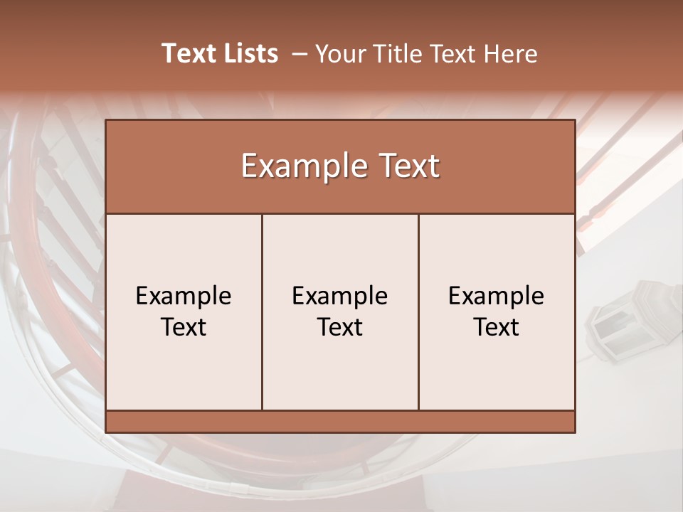 Sunlight Downward Decorate PowerPoint Template