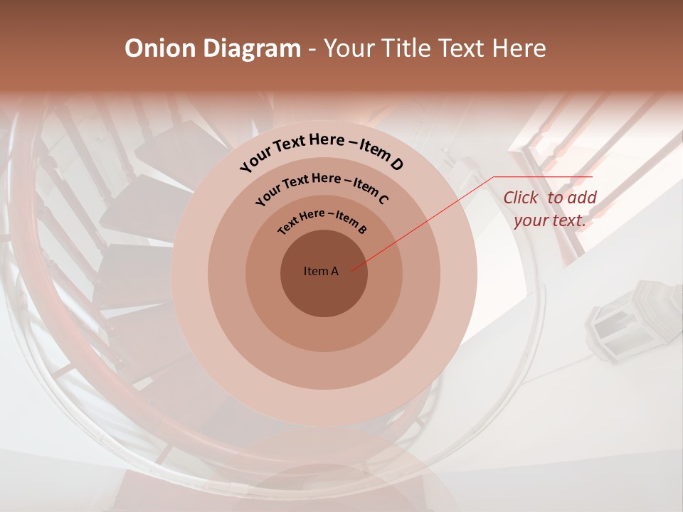 Sunlight Downward Decorate PowerPoint Template