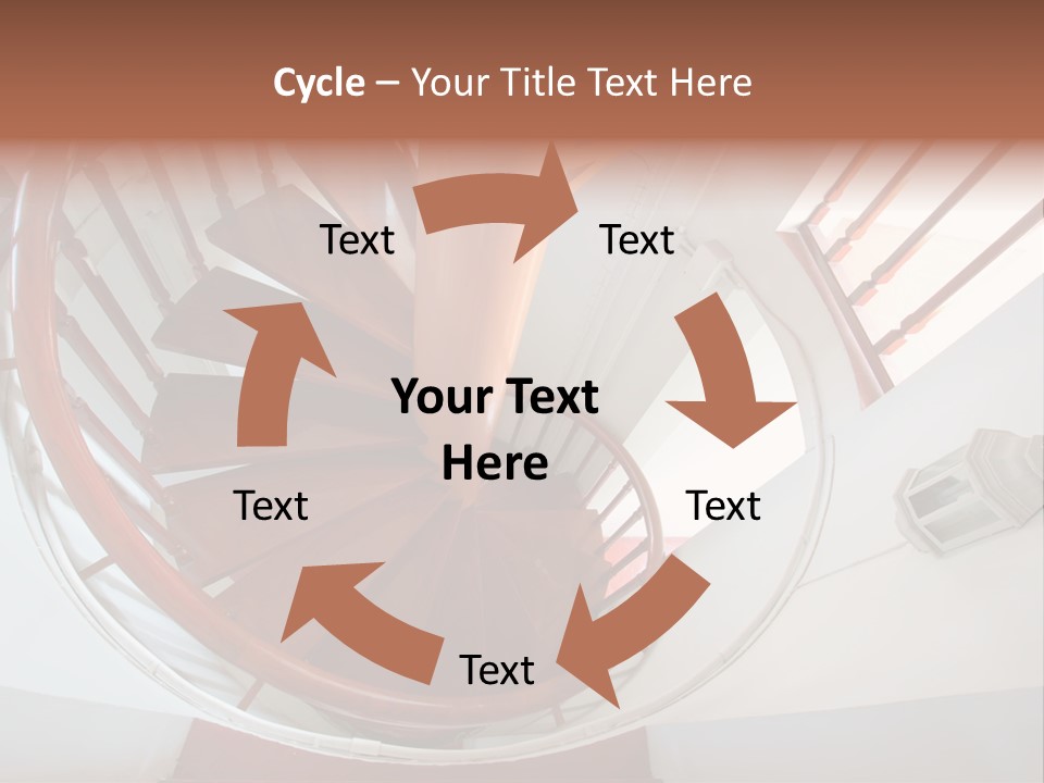 Sunlight Downward Decorate PowerPoint Template