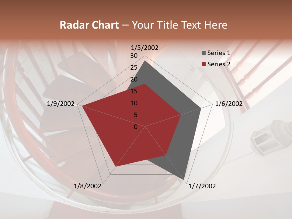 Sunlight Downward Decorate PowerPoint Template