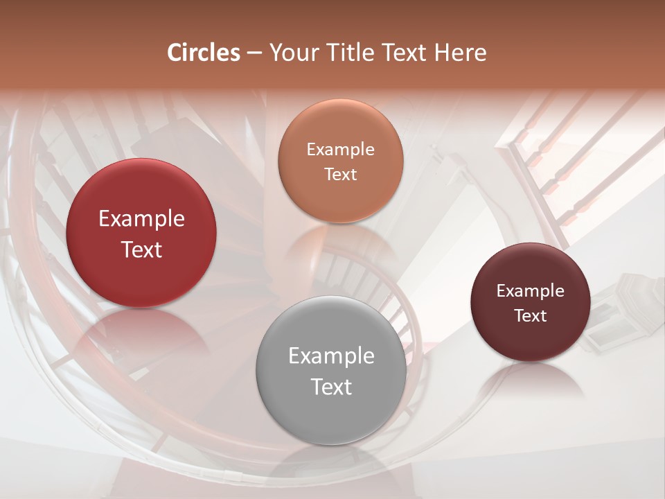 Sunlight Downward Decorate PowerPoint Template