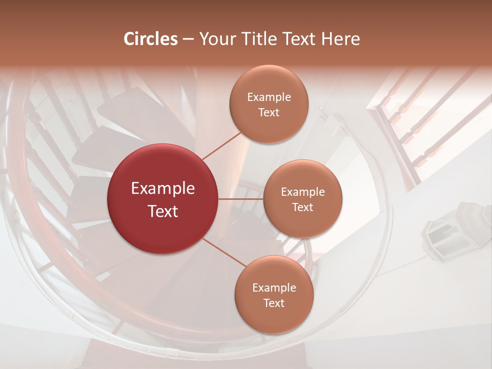 Sunlight Downward Decorate PowerPoint Template