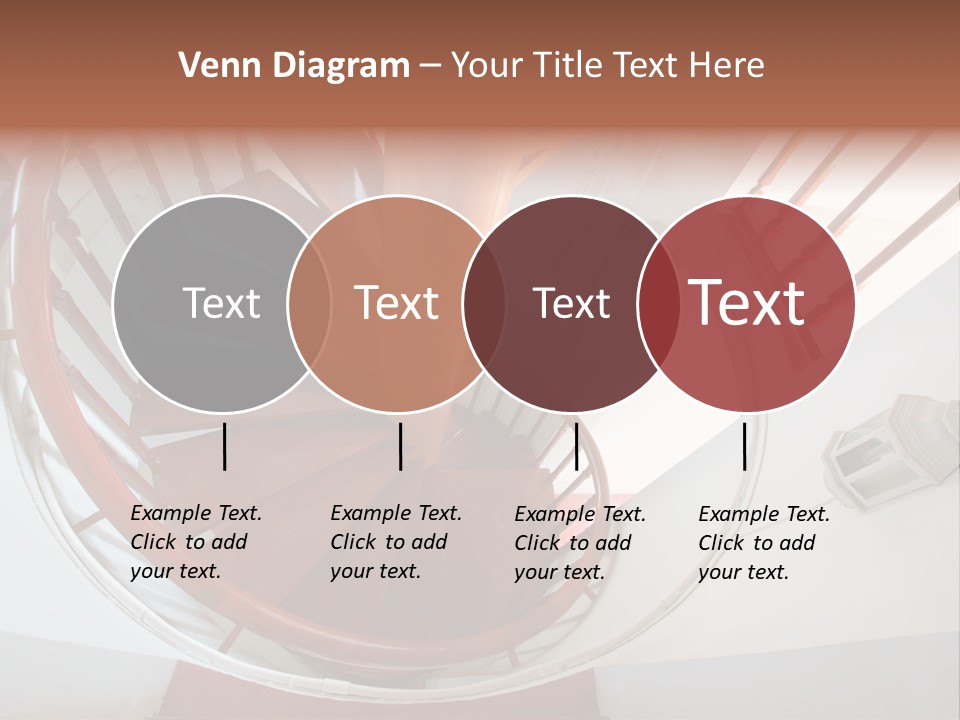 Sunlight Downward Decorate PowerPoint Template