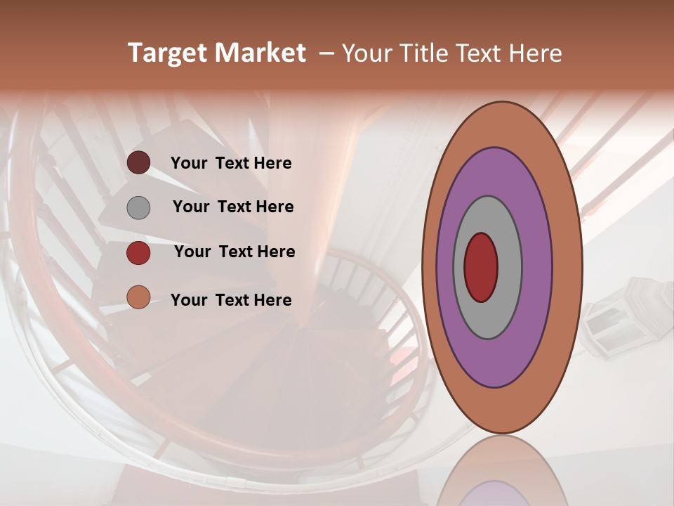 Sunlight Downward Decorate PowerPoint Template