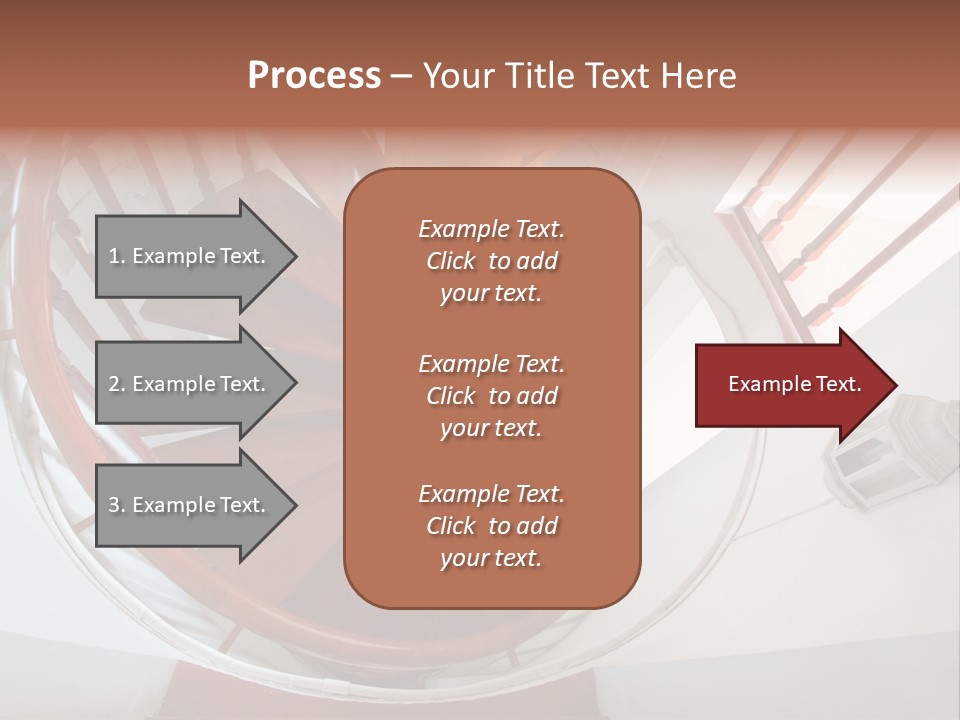 Sunlight Downward Decorate PowerPoint Template