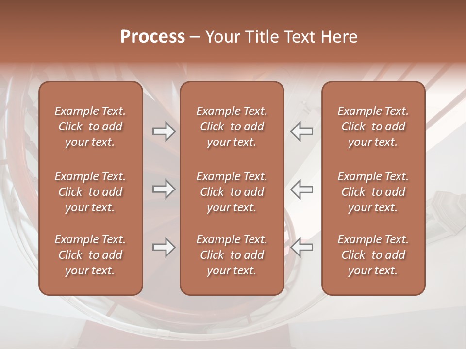 Sunlight Downward Decorate PowerPoint Template