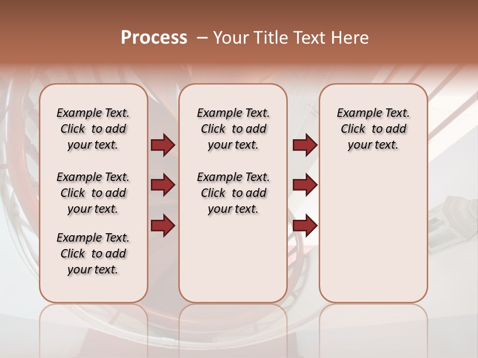 Sunlight Downward Decorate PowerPoint Template