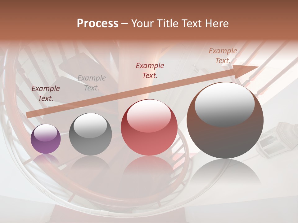 Sunlight Downward Decorate PowerPoint Template