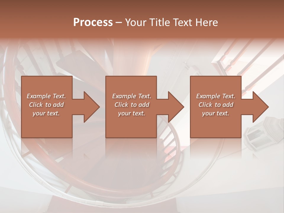 Sunlight Downward Decorate PowerPoint Template