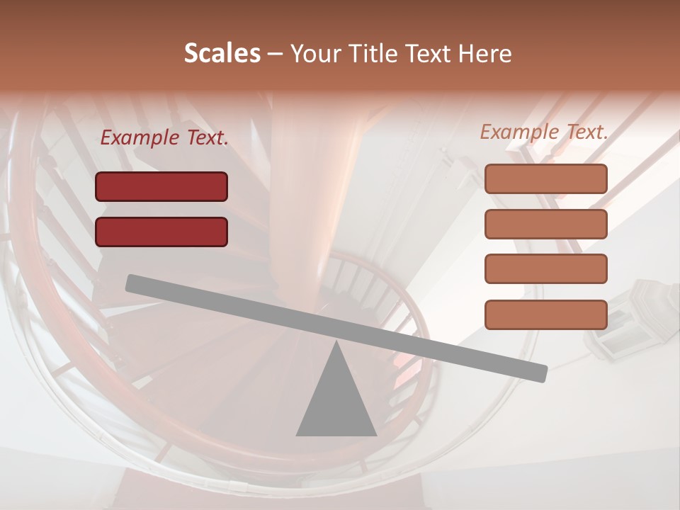 Sunlight Downward Decorate PowerPoint Template