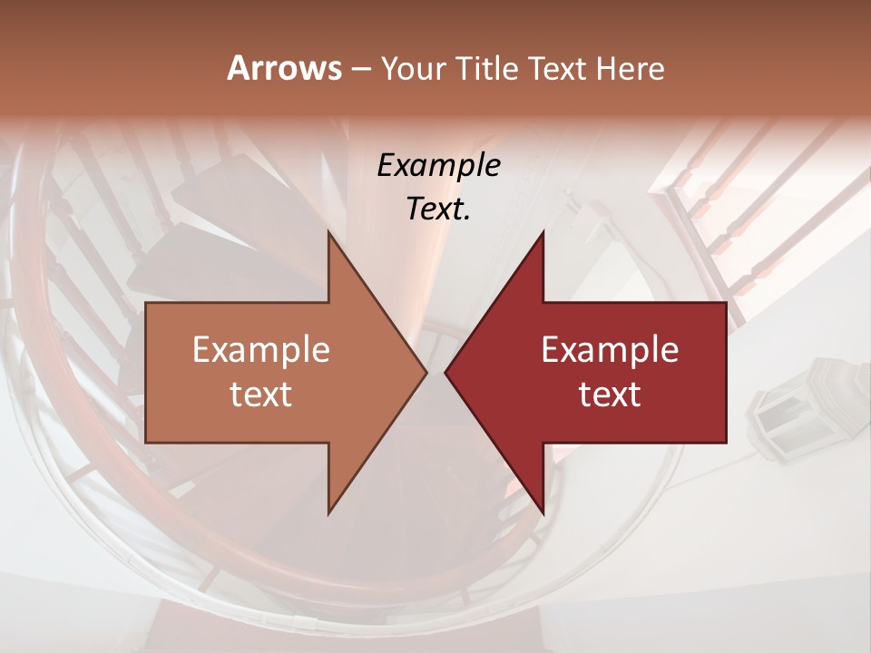 Sunlight Downward Decorate PowerPoint Template